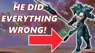 HE DID EVERYTHING WRONG....EVERYTHING... - Season 9 Masters Ranked 1v1 Duel - SMITE