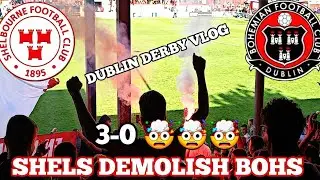 DUBLIN DERBY VLOG - Shelbourne v Bohemians