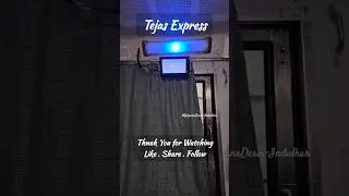 Tejas Express 4-Berth Cabin Tour, Luxury Sleeper Coach, Comfortable, Modern Travel Experience #tejas