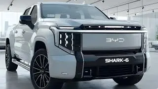 BYD Shark 6 2026 года &mdash; электрический пикап, который уничтожает конкурентов