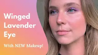 Лавандовый взгляд с новым макияжем! Лора Мерсье, FAB, Elf, Эре Перес, Кари Гран, Лили Лоло