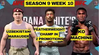 Dana White's Contender Series Season 9 Week 10 OFFICIAL PICKS