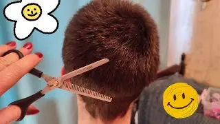 АСМР ☺️ ушлый парикмахер/ ролевая игра ☺️ ASMR soporific haircut 😴