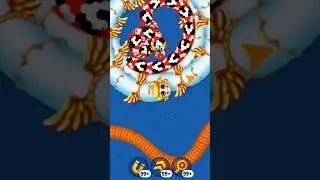 wormzoneio Big trap snake 🐍 top gameplay