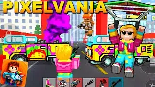 Pixel Gun 3D - NEW Map PIXELVANIA in Battle Royale\\Exclusive Update 21.4