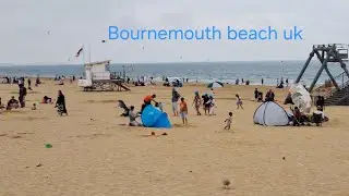 Bournemouth beach uk 