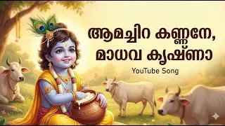 Aamachira Kannane | Madhava Krishna | Malayalam Krishna Devotional Song | Bhakthi Ganam