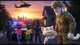 &ldquo;🐾 The Brave Father Cat&rsquo;s Return &ndash; From War to Justice | Heart-Touching Cat Story&rdquo;