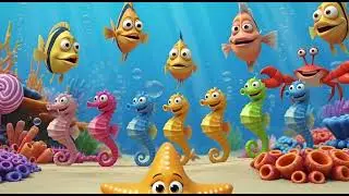 Under the Sea Party | Fun Kids Ocean Song, Nursery Rhyme & Toddler Music 🐠🌊🎶