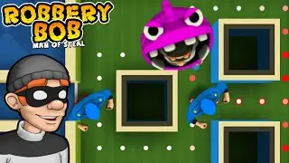 Robbery bob 1 - Bob Monster Suit Gameplay All Level No Using Tool #15