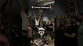 7.5 Feet challenge | gym challenge #challenge #gymmotivation #gymlover #gymlife