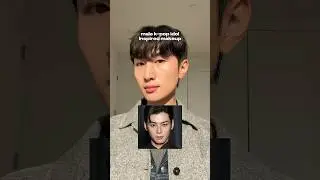 male kpop idol inspired makeup