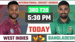 Bangladesh vs West Indies 3RD ODI | Toss Winner & Match Analysis | Today Match Prediction #banvswi 