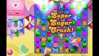 Candy Crush Saga Level 7996 (3 stars, No boosters)