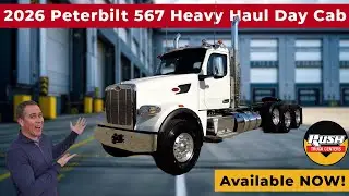 Белый Peterbilt 567 Heavy Haul Day Cab 2026 года выпуска