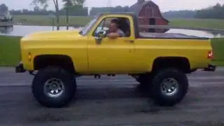 454 blazer burnout