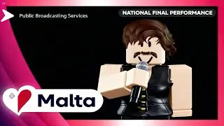 AIDAN - Bella | Malta 🇲🇹 | National Final Performance | #RobloxEurovision2026