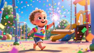 Magic Playground Ride 🎠🎵 | Fun Kids Song | Playful Nursery Rhyme