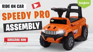 Step-by-Step Assembly of the Baybee Push Ride-On Baby Jeep! 🛠️🚙
