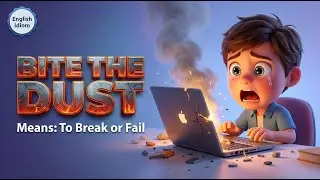 BITE THE DUST 💨 | Изучайте эту английскую идиому с помощью историй