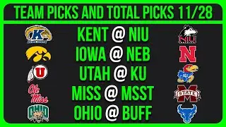 College Football Picks Today 11/28/25 NCAAF Week 14 Betting Picks and Predictions