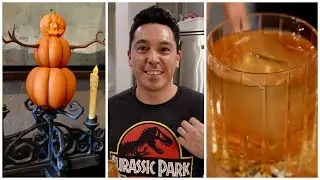 Decorate For Halloween With Mike's Erratic OCD & A Halloween Cocktail From Steve