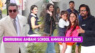 Dhirubhai Ambani School Annual Day 2025: Radhika Merchant, Ritesh Deshmukh, Geeta Basra, Boman Irani