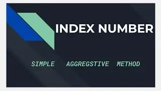 Index number || Simple aggregative method || +1|| ug students ||statistics