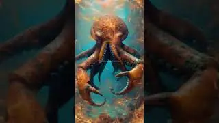 AI-Generated Hybrid &ndash; Crabtopus:The Ultimate AI-Generated Ocean Hybrid! #hybrid #animals #ai #shorts
