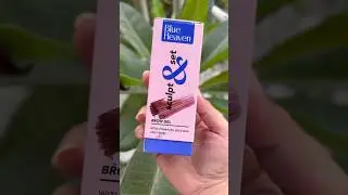 Blue heaven brow gel #review #ytshorts #blueheavencosmetics #browgel