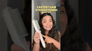Расческа, которая выпрямит мои волосы меньше чем за 15 минут?? 🤔 #wavytalk #wavytalkhair #haircare