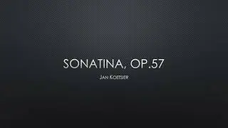 Koetsier  Sonatina for Tuba and Piano