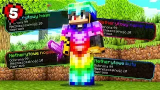 Zdobyłem NAJLEPSZĄ ZBROJE w MINECRAFT HARDCORE #5