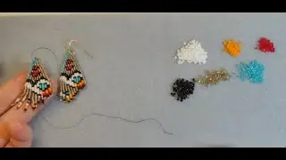 Buckeye Butterfly Wing Tutorial - Bead Weaving Tutorial