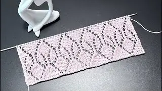 Красивый летний узор, который подходит для начинающих | Мастер-класс и схема.