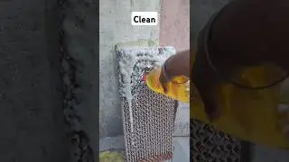 How to clean the cooler's gasket How to clean the honeycomb gasket #cooler #viral