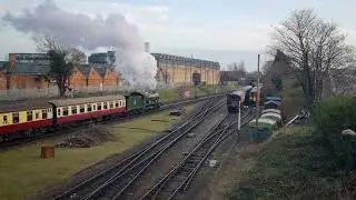 Witherslack Hall and standard 2 at Loughborough  Jan 2025