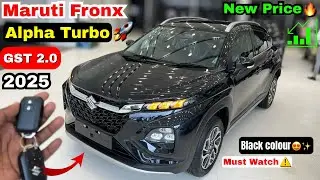 Unbeatable Power 🚀 With Luxury 🔥 | Maruti Suzuki Fronx Alpha 1.0 Turbo 2025