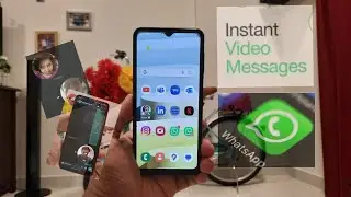 How to send Video Message on WhatsApp | Latest feature | Instant Video Message | WhatsApp