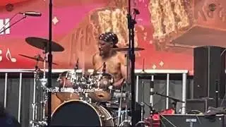 E.U. Band Lil Mickey & JuJu Solo @ Giant Barbecue Battle! 06.24.23 🪘🥁