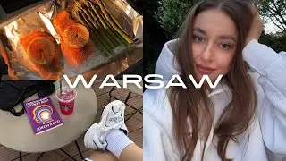 ВЛОГ из Варшавы. Много болтаю и показываю моменты своей рутинной жизни весной
