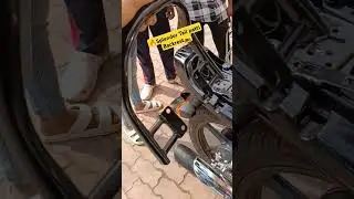 Splendor bike tail patti backrest🏍️ available#royalbike#jamshedpur#modified#decor#hero#splendor#vlog