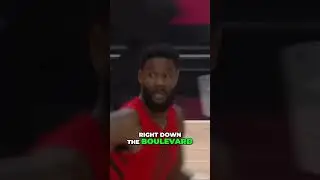 Driving and Scoring  A Game changing Play by De'Andre #basketball #lebronjames #nba #angeleslakers