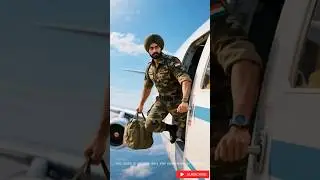 Indian army soldier saves flight passengers 😭 #ai #hindi #shorts #army