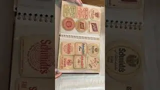 Collection of Vintage Beer Coasters