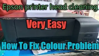 Epson L3110 printer color missing problem // Epson l3110 red colour not printing / technical Rambeer