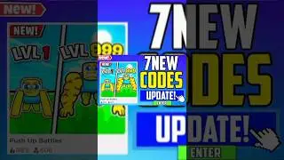 Roblox push up battle codes #roblox #shortvideo