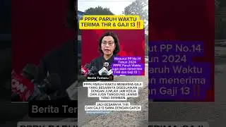 PPPK Paruh Waktu Terima THR & Gaji 13‼️#shorts