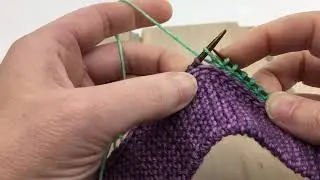 Knitting a Horizontal Estonian Vikkel Braid (English)