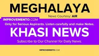 (Khasi) 27 June 2019 Meghalaya News (Current Affairs) AIR